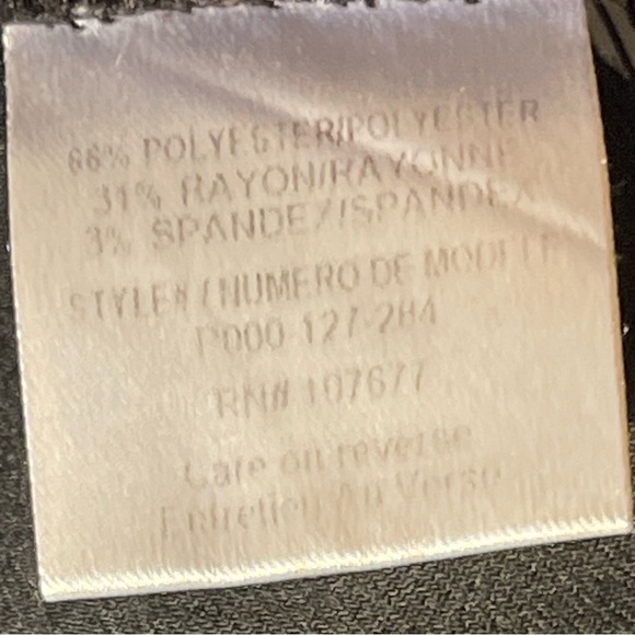 ALICE + OLIVIA low waist Y2K trousers size 8 black - Picture 6 of 12